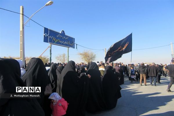 مراسم تشییع پیکر شهید «آقاعبداللهی» در شهر کهک قم