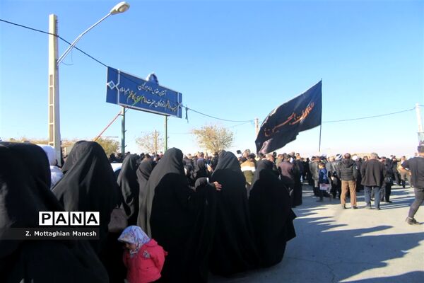 مراسم تشییع پیکر شهید «آقاعبداللهی» در شهر کهک قم