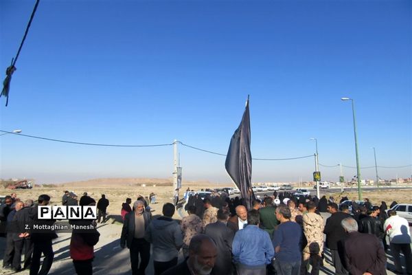 مراسم تشییع پیکر شهید «آقاعبداللهی» در شهر کهک قم