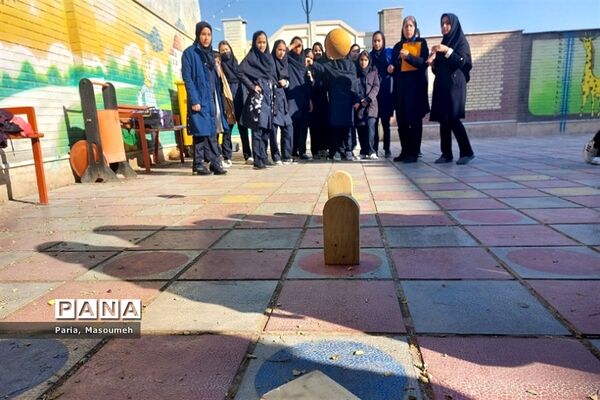 مسابقات ورزشی در دبیرستان شهید باهنر‌ ورامین