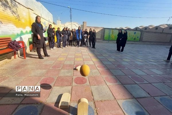 مسابقات ورزشی در دبیرستان شهید باهنر‌ ورامین