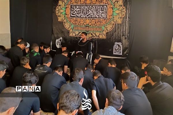 مراسم شهادت حضرت فاطمه زهرا(س) در دبیرستان صدرا مهریز