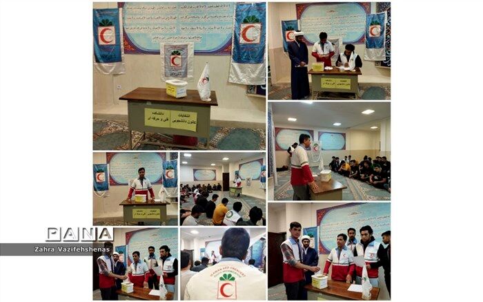 فعالیت ۵ کانون دانشجوی هلال احمر در شیروان