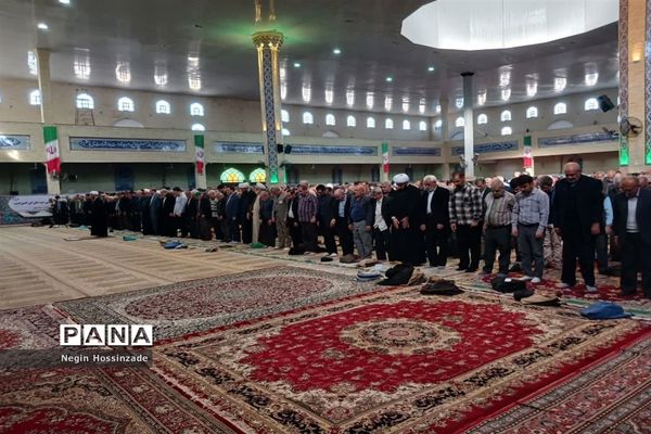 مراسم نماز جمعه اسلامشهر با حضور رئیس مجلس شورای اسلامی