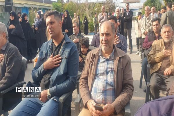 ورود دو شهید گمنام به محمود‌آباد