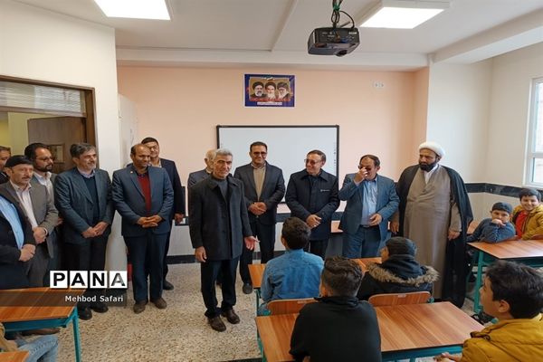 افتتاح آموزشگاه مهرعظام شهرستان جاجرم