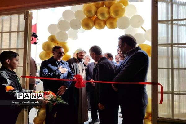 افتتاح آموزشگاه مهرعظام شهرستان جاجرم