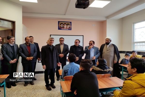 افتتاح آموزشگاه مهرعظام شهرستان جاجرم