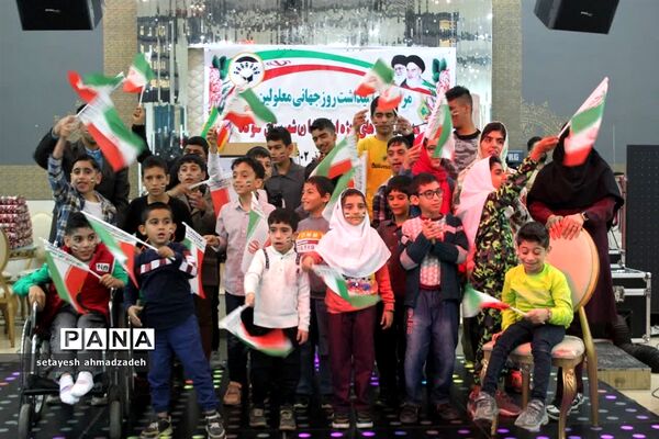 مراسم روز جهانی معلولین در گلوگاه