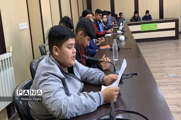 جلسه مجمع هیات شورای دانش‌آموزی شهرستان آق قلا