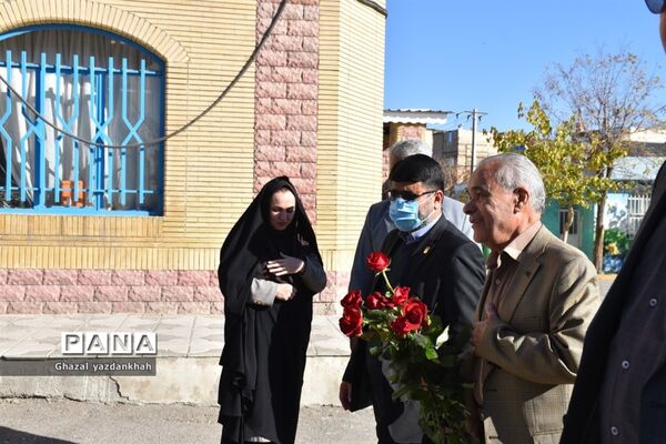 آیین بهره برداری و افتتاح طرح توسعه دبستان شهید صدوق در حاشیه شهر مشهد