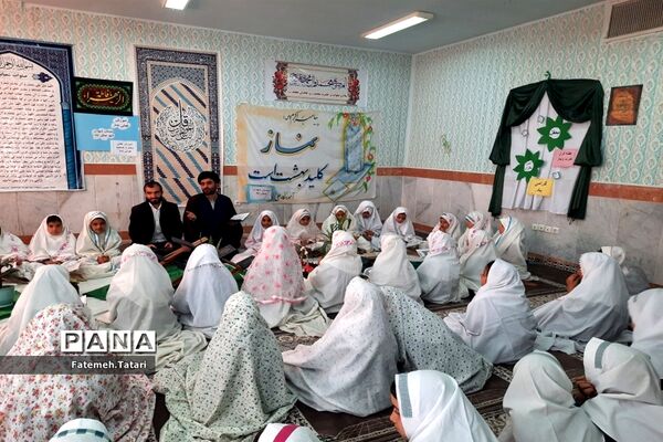 محفل انس با قرآن در مدارس شهرستان بام و صفی‌آباد