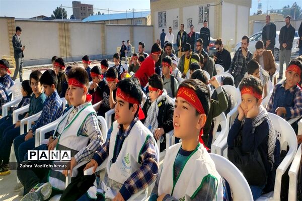 آیین افتتاحیه آموزشگاه ۹ کلاسه مهر عظام ۲ شهرستان شیروان