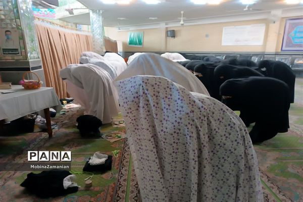 طرح پیوند با مسجد محله دبیرستان شاهد شهید حمامی