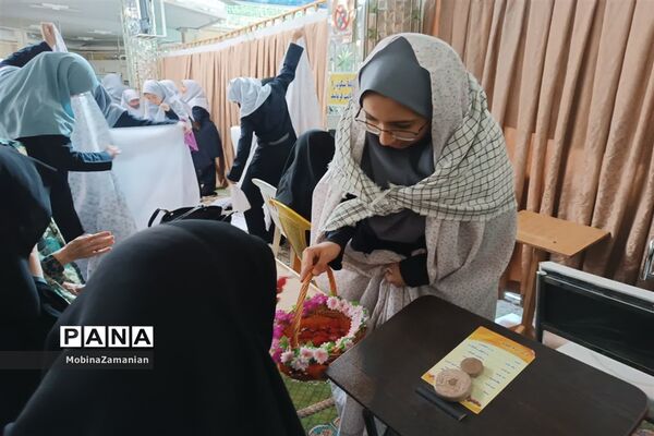 طرح پیوند با مسجد محله دبیرستان شاهد شهید حمامی