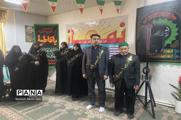 صبحگاه رضوی در آموزشگاه شاهد فردوس