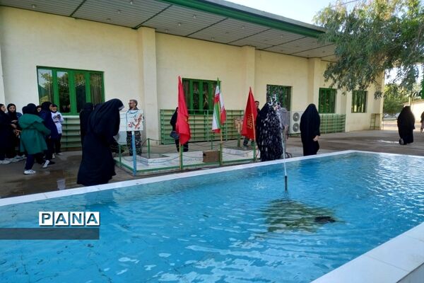 اعزام دانش‌آموزان دختر به اردوی راهیان نور