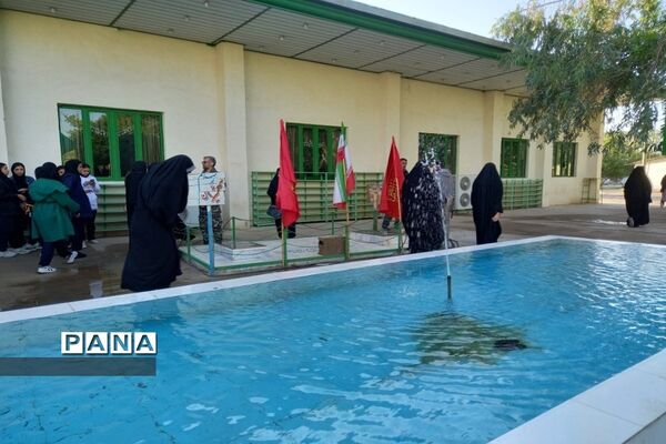 اعزام دانش‌آموزان دختر به اردوی راهیان نور