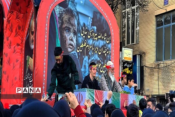 مراسم تشییع باشکوه پیکر شهدای گمنام  در گلپایگان