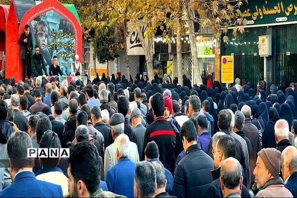 مراسم تشییع باشکوه پیکر شهدای گمنام  در گلپایگان