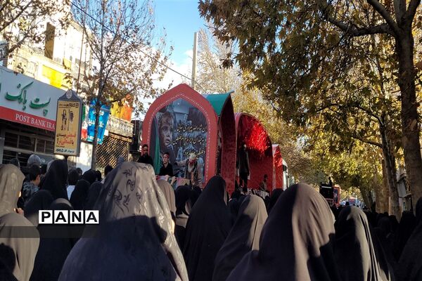مراسم تشییع باشکوه پیکر شهدای گمنام  در گلپایگان