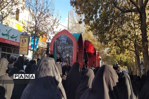 مراسم تشییع باشکوه پیکر شهدای گمنام  در گلپایگان