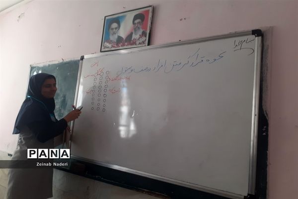 برگزاری طرح مدام در دبیرستان دخترانه رفعت شهرستان کاشمر