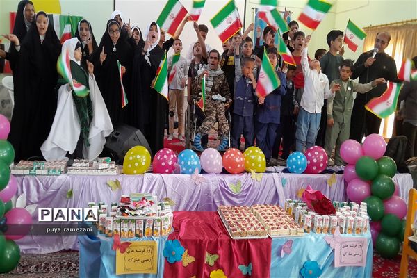 جشن روز فرشته‌های زمینی در دبستان و دبیرستان پیش حرفه‌ای ولایت شهرستان فریمان