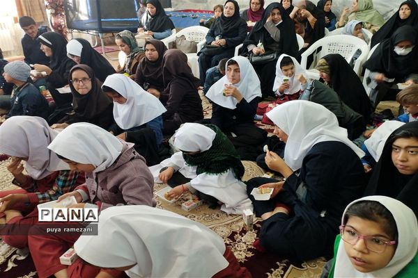 جشن روز فرشته‌های زمینی در دبستان و دبیرستان پیش حرفه‌ای ولایت شهرستان فریمان