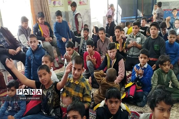 جشن روز فرشته‌های زمینی در دبستان و دبیرستان پیش حرفه‌ای ولایت شهرستان فریمان