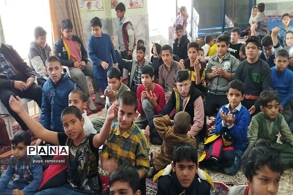 جشن روز فرشته‌های زمینی در دبستان و دبیرستان پیش حرفه‌ای ولایت شهرستان فریمان