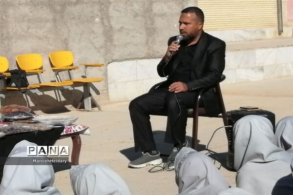 مراسم گرامیداشت شهادت حضرت فاطمه زهرا (س) در دبستان خدیجه کبری ابرکوه