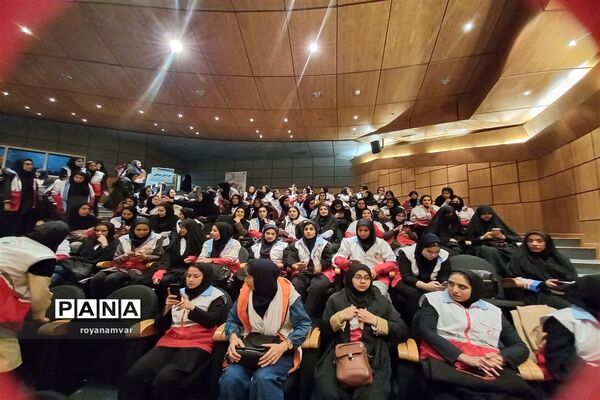 حضور اعضای جوانان فعال جمعیت هلال‌احمر استان خراسان شمالی  درکرمان