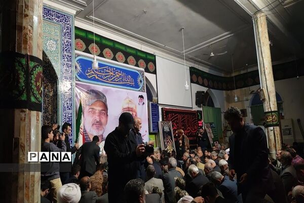 تشییع پیکر مطهر شهید مدافع حرم در گیلان