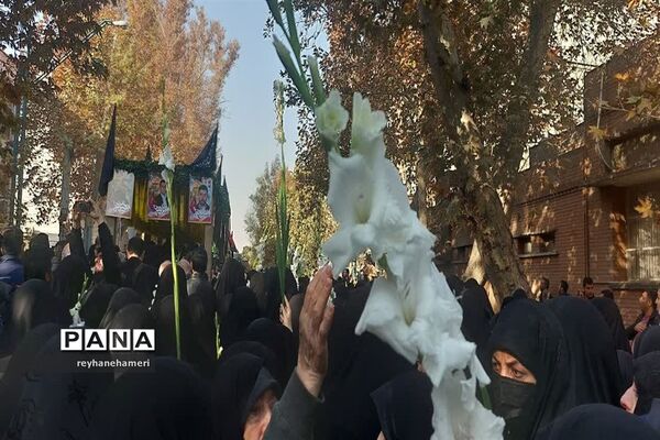 مراسم تشیع پیکر شهید والامقام علی آقاعبدالهی