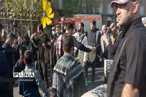 مراسم تشیع پیکر شهید والامقام علی آقاعبدالهی