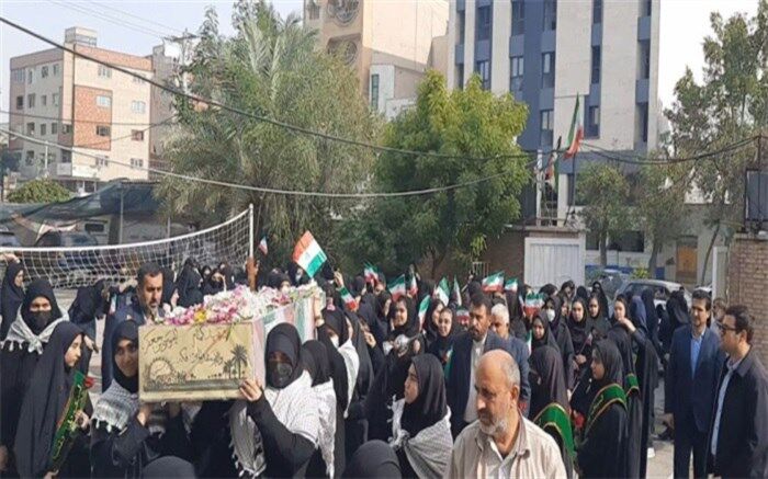 مدارس استان بوشهر میزبان ۵ شهید گمنام