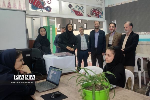 بازدید از هنرستان کار و دانش پروین اعتصامی شهرستان پردیس در جهت رفع مشکلات  بنای مدرسه