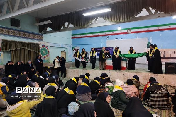 اردوی آموزش تشکیلاتی پیشتازان جهادی دانش‌آموزان ناحیه ۶ مشهد