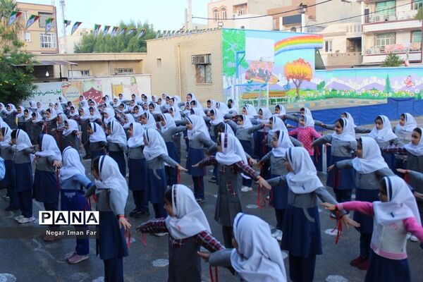 آیین آغاز مسابقات ورزشی دانش‌آموزان استان بوشهر