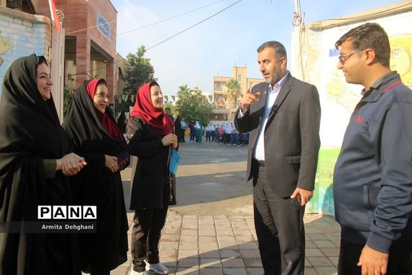 آیین آغاز مسابقات ورزشی دانش‌آموزان استان بوشهر