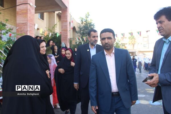 آیین آغاز مسابقات ورزشی دانش‌آموزان استان بوشهر