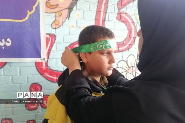 تشییع شهید گمنام در دبستان غنچه ها ولایت 2 ناحیه 3 شیراز