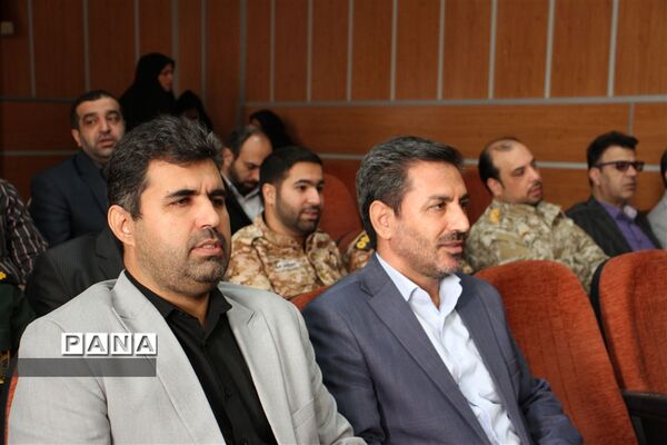آئین تکریم و معارفه فرمانده سپاه پانزده خرداد شهرستان قرچک