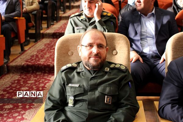 آئین تکریم و معارفه فرمانده سپاه پانزده خرداد شهرستان قرچک