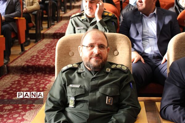 آئین تکریم و معارفه فرمانده سپاه پانزده خرداد شهرستان قرچک