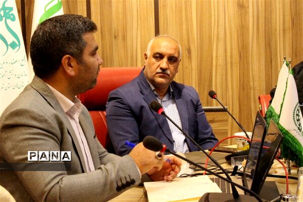 جلسه هیئت رئیسه شورای دانش‌آموزی و مجمع اعضا و مربیان سازمان دانش‌آموزی در شهرستان‌های استان تهران
