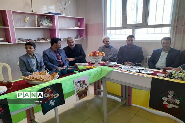 بررسی طرح ایران مهارت توسط مسئولان شهرستان کاشمر در آموزشگاه  حضرت زینب (س)