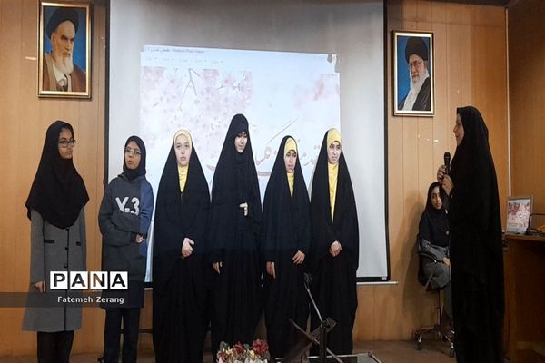 مراسم قرآن ، عترت و نماز در دبیرستان آرمیتا مصلی نژاد ناحیه ۷ مشهد