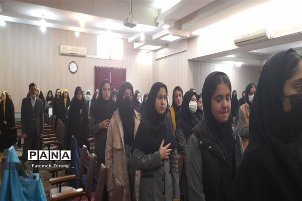 مراسم قرآن ، عترت و نماز در دبیرستان آرمیتا مصلی نژاد ناحیه ۷ مشهد